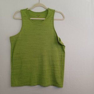BCG Women's Size S Green Racerback Tank Top